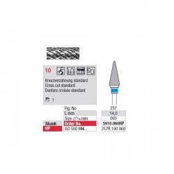 [5910.060HP] Fraise Carbure Tungstène denture croisée standard 10