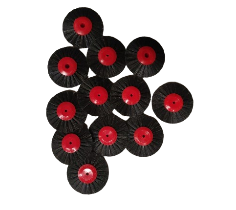 [3701/12] Brosses 55/3 rgs CENTRE PLASTIQUE (sachet 12)