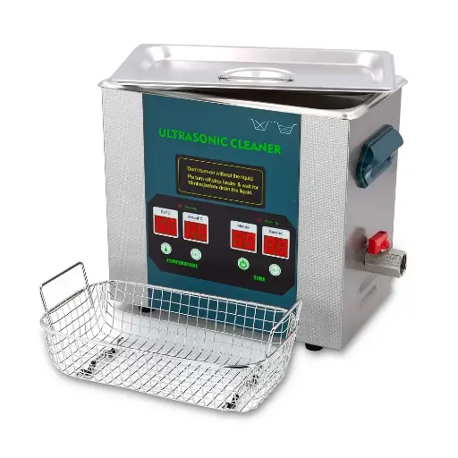 [R-100150] BAC À ULTRASONS Mestra 3,2 L avec température et drainage