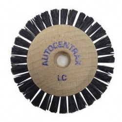 [B160DA] Brosses 60/1 rg droites centre bois Autocentrax soie noire extra rude (x12)