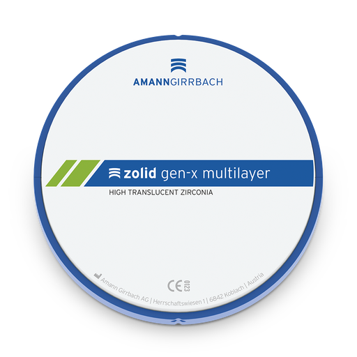 [767555] Ceramill Zolid Gen-x  A3 98x25 F