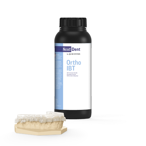 [NDOICL01000_1] Résine NextDent Ortho IBT Clear