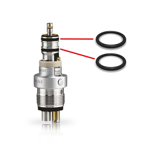 [705.01.43-010] Joints noir raccord Unifix (x10) - BIEN-AIR