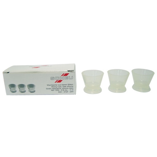 [7243.1] GODET Petit 5 ml Resimix Scheu Dental (x3)