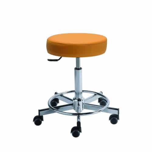 [I4212.8.ST02] Tabouret LIBRA skaï noir  ST02