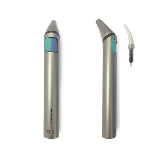 [10037531] Coque seringue inox Luzzani Minibright Coudée - Planmeca