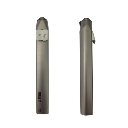 [97286600] Coque seringue inox Minilight droite 6F (avec lumière)*****
