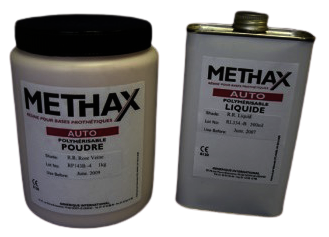 [9650] PACK METHAX Auto (1 Poudre Rose Veiné 1 Kg + 1 Liquide 500 ml)