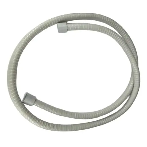 [C041342] Tuyau Silicone ø11 gris + raccords Rapides Collés - Cattani