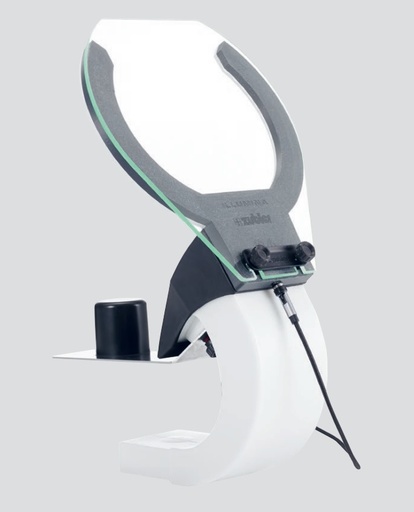 [825/351] ILLUMINA Système d'éclairage LED avec vitre de protection pour cheville aspirante Zubler