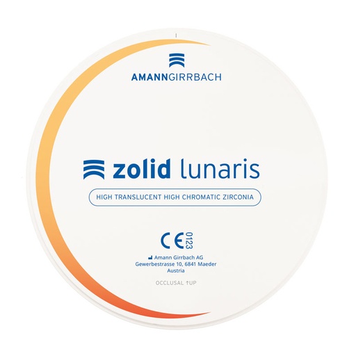 Ceramill Zolid Lunaris