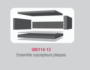 [R-080114-13] Ensemble de suscepteurs + plaque pour Four de sintérisation R-080114