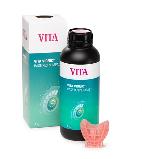 [HVBRIPT1000] Résine VIONIC Base Impact VITA Rose translucide