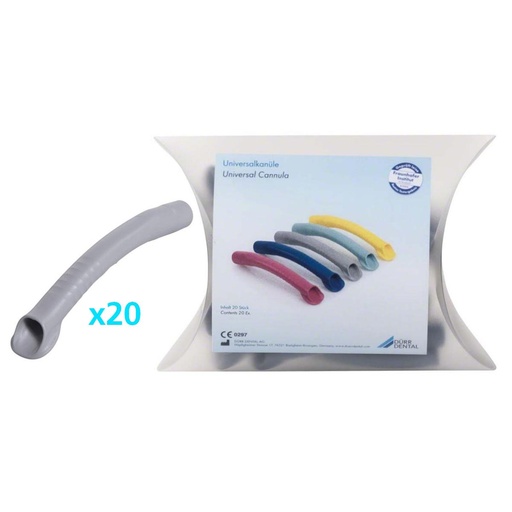 [0700-054-00] Canules universelles III grises (x20) Ø16 - DÜRR DENTAL