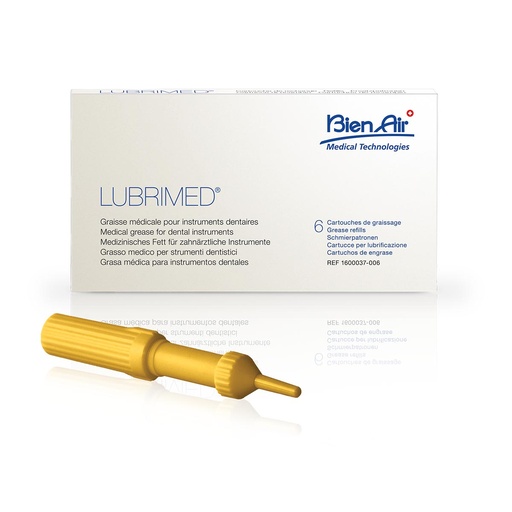 [1600037-006] Cartouches pour Graisseur lubrimed (x6) - BIEN-AIR