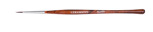 [17160001] Pinceaux CERAMICUS, taille 01 2 pces.