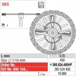 [365.524.450HP] Disque diamanté – Flex 45 mm (épaisseur 0.35)