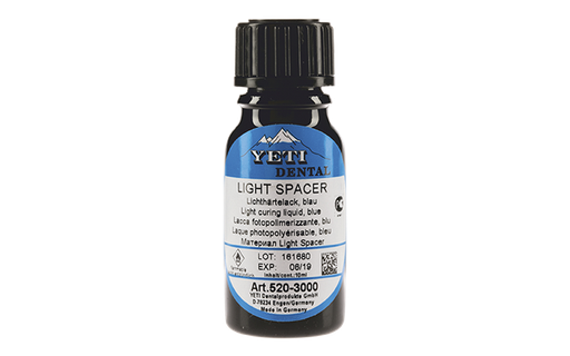 [520-3000] Light Spacer LC photopolymérisable bleu 10ml 10µ Yeti