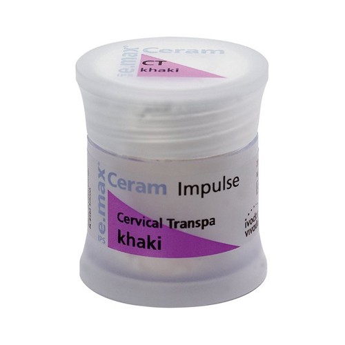 [597010] Emax Ceram Cervical Transpa 20g khaki