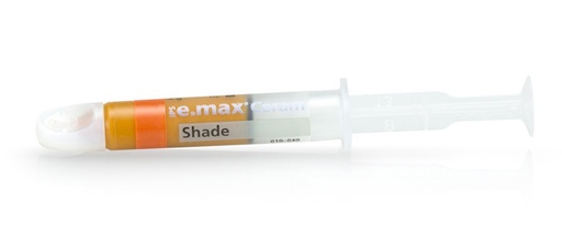 [597033] Emax Ceram Shade 3g 0 bleach/orange (seringue)