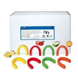 [611-0100] Cire d'articulation arcade rigide Rouge (X96) aromatisée fraise