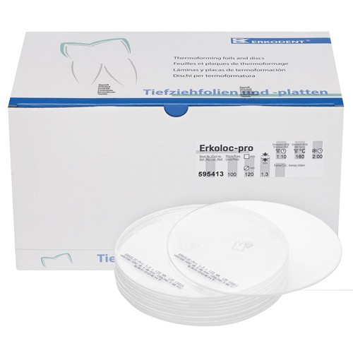 [595413] Erkoloc-pro, 1,30mm, Ø 120mm, transp. (x100)