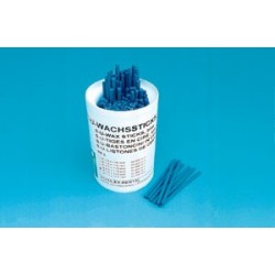 [63050029] Tiges En Cire Bleues 5,0 x 110mm  (x250gr)
