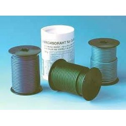 [62750019] Fil De Cire SCHULER Bleu 1/2 dur (ø 5mm) 250g