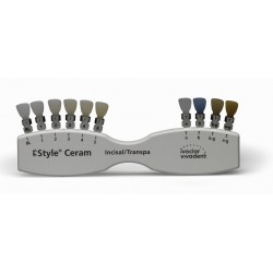 [674208] IPS Style Ceram Shade Guide Incisal/Transpa (teintier)