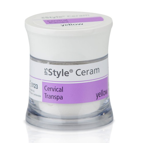 [673323] IPS Style Ceram Cervical Transpa 20g yellow