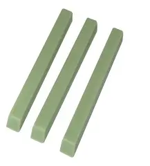 [756252] Bourrelets de cire droits vert, moyens