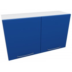 [7944] Meuble Haut LAB21AS2 100 cm 2 Portes + 2 Etagères