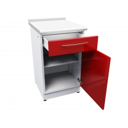 [7928] Meuble E37  1 porte + tiroir + étagère