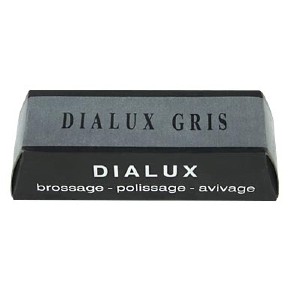 [827] DIALUX GRIS, Avivage acier inoxydable