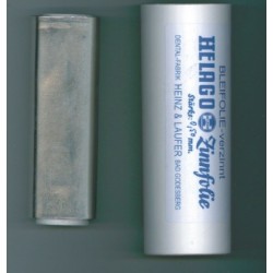 [8132 050] Feuille d'étain ZINNFOLIE en 0,50 le rouleau