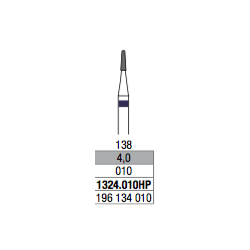 [DLC-1324.010HP] Fraise Carbure VOLCANO Denture Hélicoïdale Fine 24