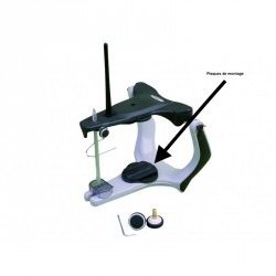 [R-010100-26] Plaques de montage art Mestra  (X2) ref. 010100-26