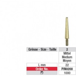 [PIN0200-1000] Dowel Pins N°2 Moyen (x1000)